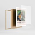 Plakat w ramie 50x70 - Sztuka z Reprodukcją G. Klimta - Gustav Klimt, reprodukcja - rama drewno