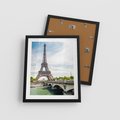 Plakat w ramie 40x50 - Ikona Romantyzmu - Eiffla, Francja - rama czarna