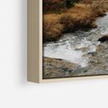 Obraz w ramie 50x70 - W Górskiej Dolinie - artystyczna fotografia, las - rama drewno