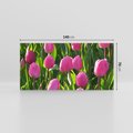 Obraz na płótnie 140x70 - Tulipanowa harmonia - tulipany, kwiaty