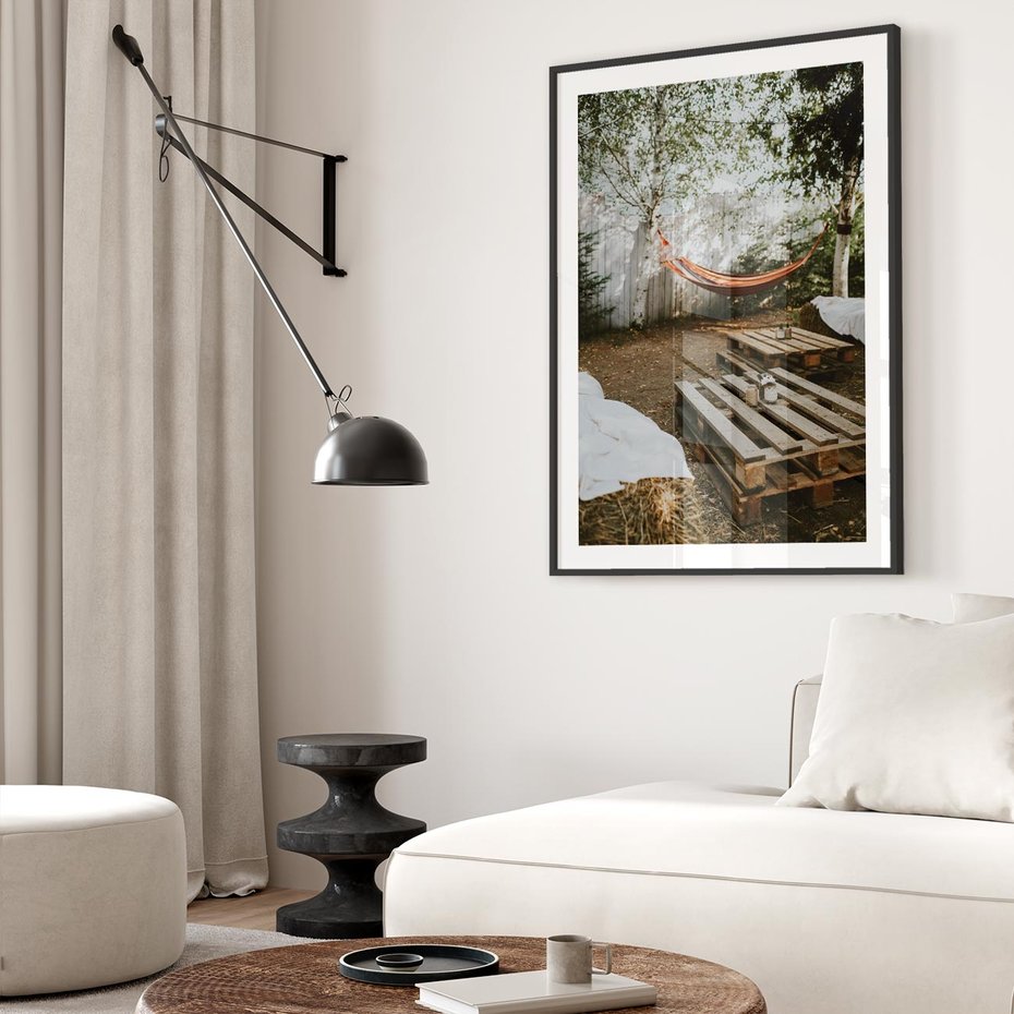 Plakat bez ramy 50x70 - Harmonia i Spokój - boho, relaks