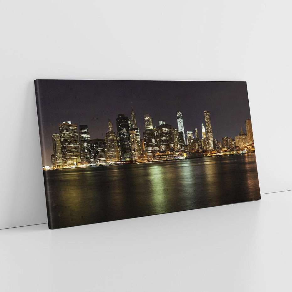 Obraz na płótnie 140x70 - Nowy Jork nocą - New York, Nowy