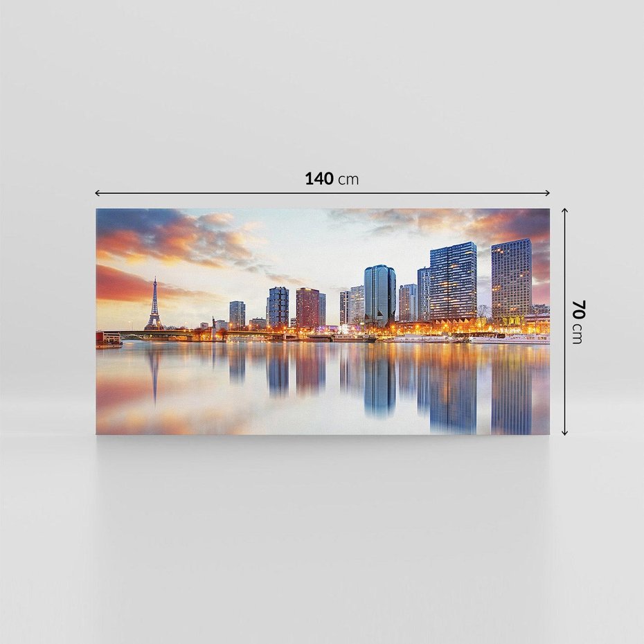 Obraz na płótnie 140x70 - miasto zakochanych - Paryż, Francja