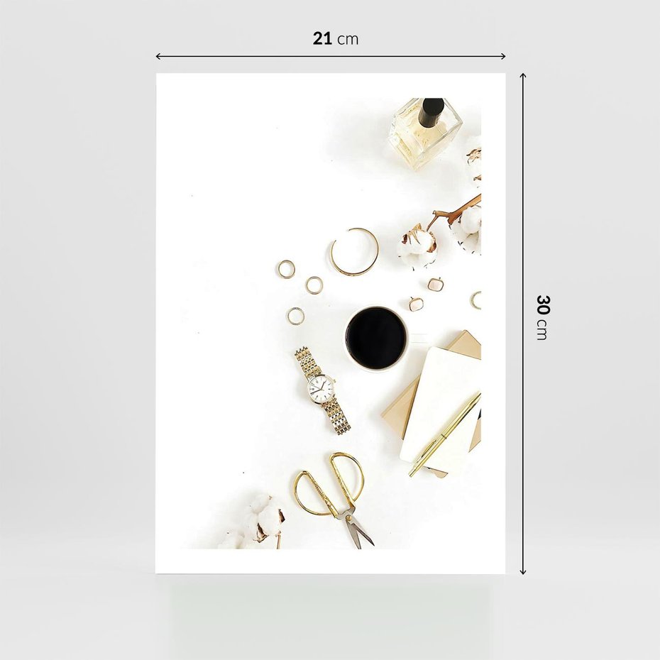 Plakat bez ramy 21x30 - Luksusowy Lifestyle - kompozycja lifestyle, fotografia
