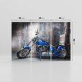 Obraz na płótnie 120x80 - Siła i wolność na dwóch kółkach - chopper, motocykl