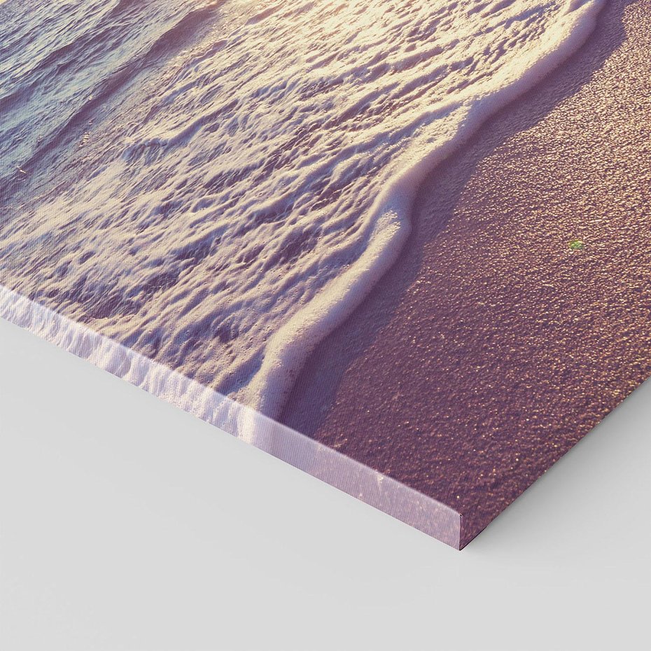 Obraz na płótnie 30x30 - Plaża: błogie chwile nad morzem - plaża, morze