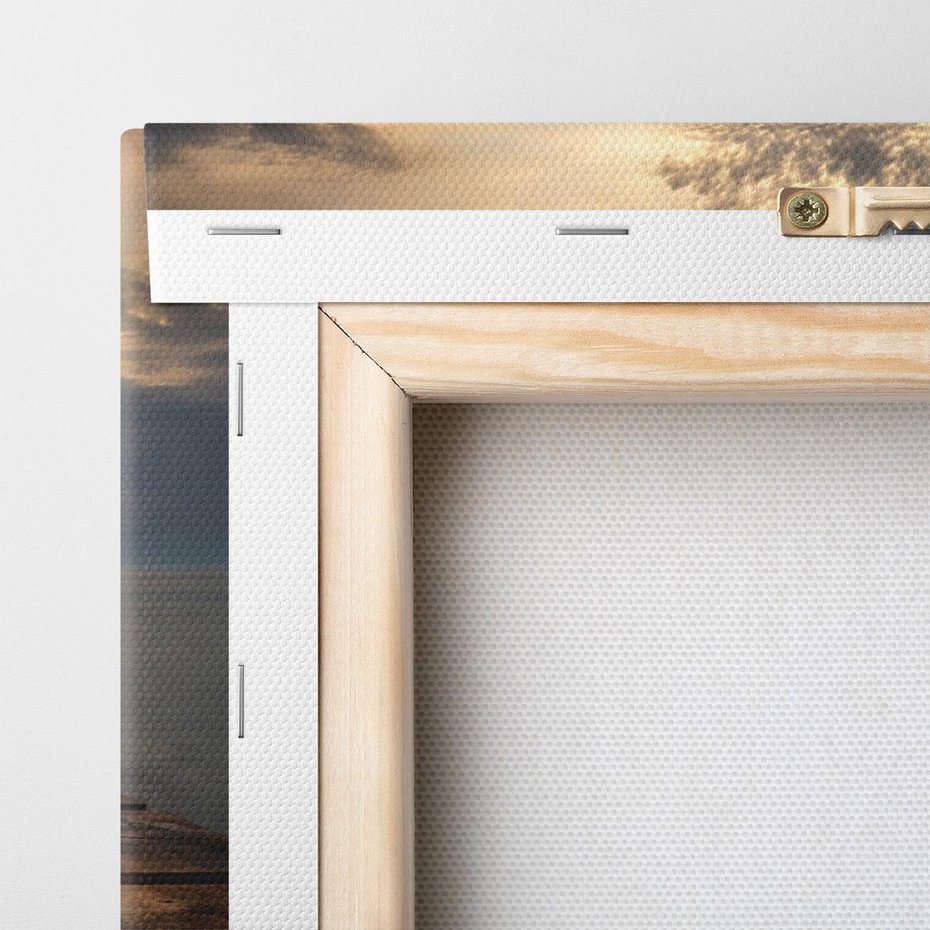 Obraz na płótnie 70x70 - Molo nad bułgarskim morzem - Bułgaria, molo