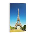 Obraz na płótnie 80x120 - Ikoniczny symbol miasta - wieża, Eiffla