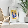 Plakat bez ramy 30x40 - Roztopione Granice - nowoczesna sztuka, abstrakcja