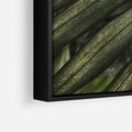 Obraz w ramie 70x50 - W Liściach Ukryte - zdjęcie, fotografia - rama czarna