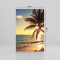 Obraz na płótnie 50x70 - Rajski Widok - zachód słońca,