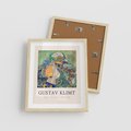 Plakat w ramie 40x50 - Sztuka z Reprodukcją G. Klimta - Gustav Klimt, reprodukcja - rama drewno