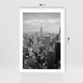 Plakat bez ramy 50x70 - Majestatyczne Wysokości - Nowy Jork, wieżowce