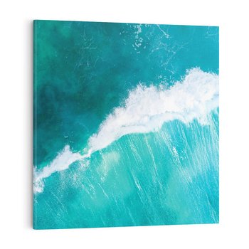 Obraz na płótnie 40x40 - Siła i Spokój - morze, ocean
