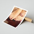 Plakat bez ramy 50x70 - Manicure i Pedicure - manicure, pedicure