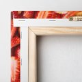 Obraz na płótnie 120x60 - Truskawki - Smak Lata w Owocowym Ogrodzie - truskawki, owoce
