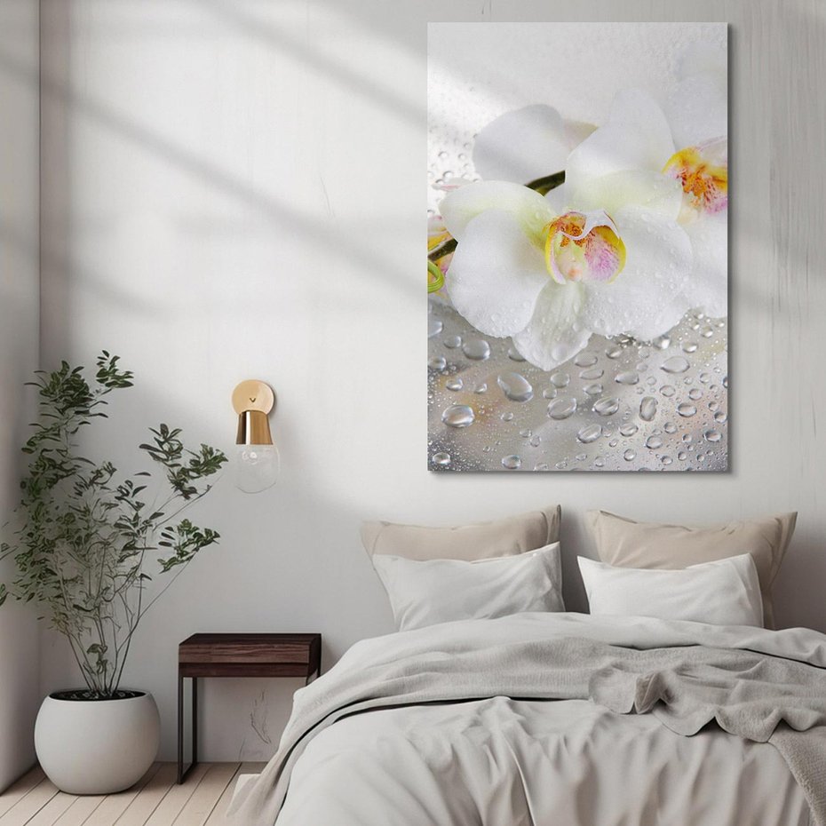 Obraz na płótnie 50x70 - Kwiatowy rój - kwiaty, kwiat