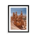Plakat w ramie 30x40 - Spektakularne Formacje Naturalne - kanion, pustynia - rama czarna