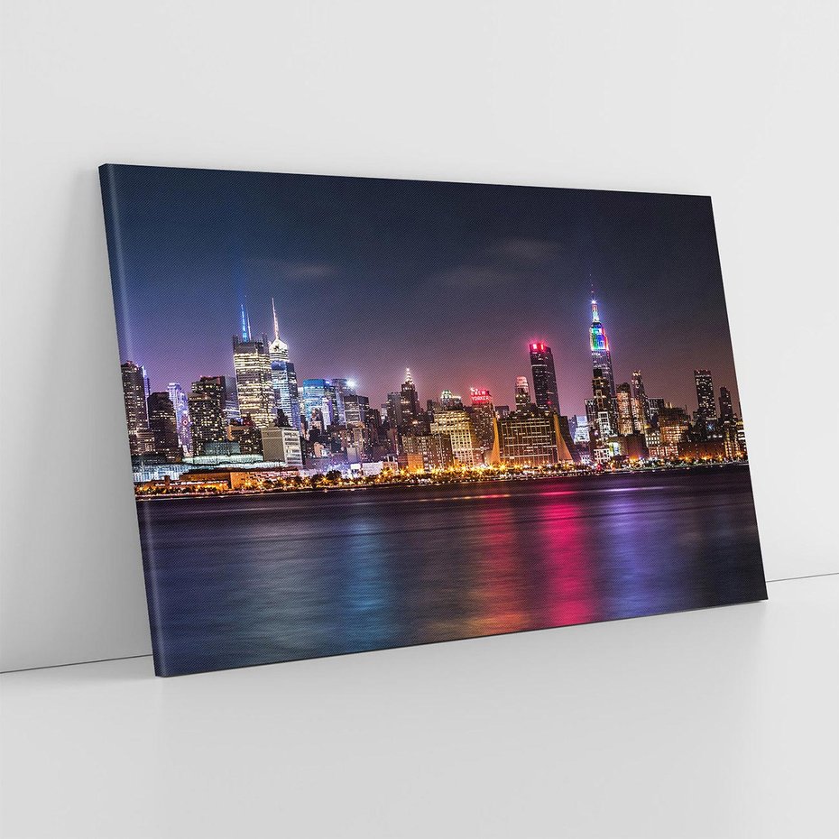 Obraz na płótnie 120x80 - Ameryka w oczach Nowego Jorku - Ameryka, USA