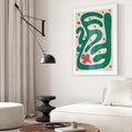 Plakat bez ramy 21x30 - Boho Widoki - abstrakcyjny obraz, plakat