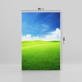 Obraz na płótnie 80x120 - Łąka pod Niebem - łąka, niebo