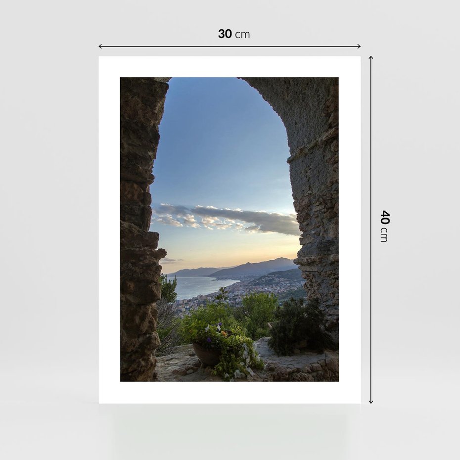 Plakat bez ramy 30x40 - Pejzaż w perspektywie - pejzaż, perspektywa