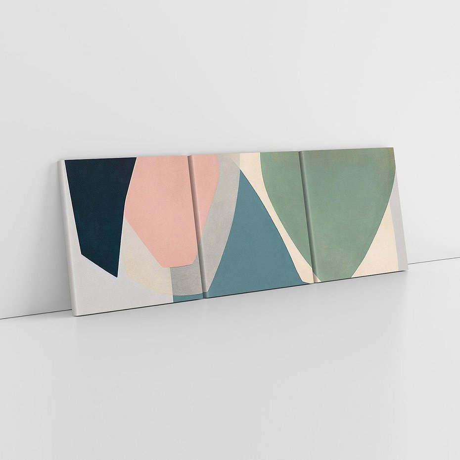 Obraz na płótnie 90x30 - Szare Tło Plam - abstrakcyjne plamy, kształty