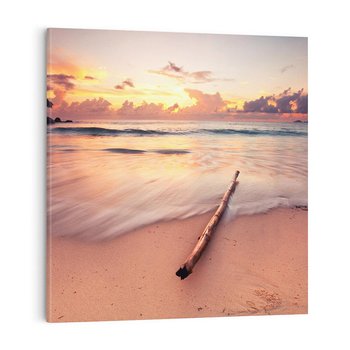 Obraz na płótnie 50x50 - Magia Morza - plaża, morze