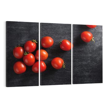 Obraz na płótnie 120x80 - Świeżość Smaku - pomidory, kuchnia