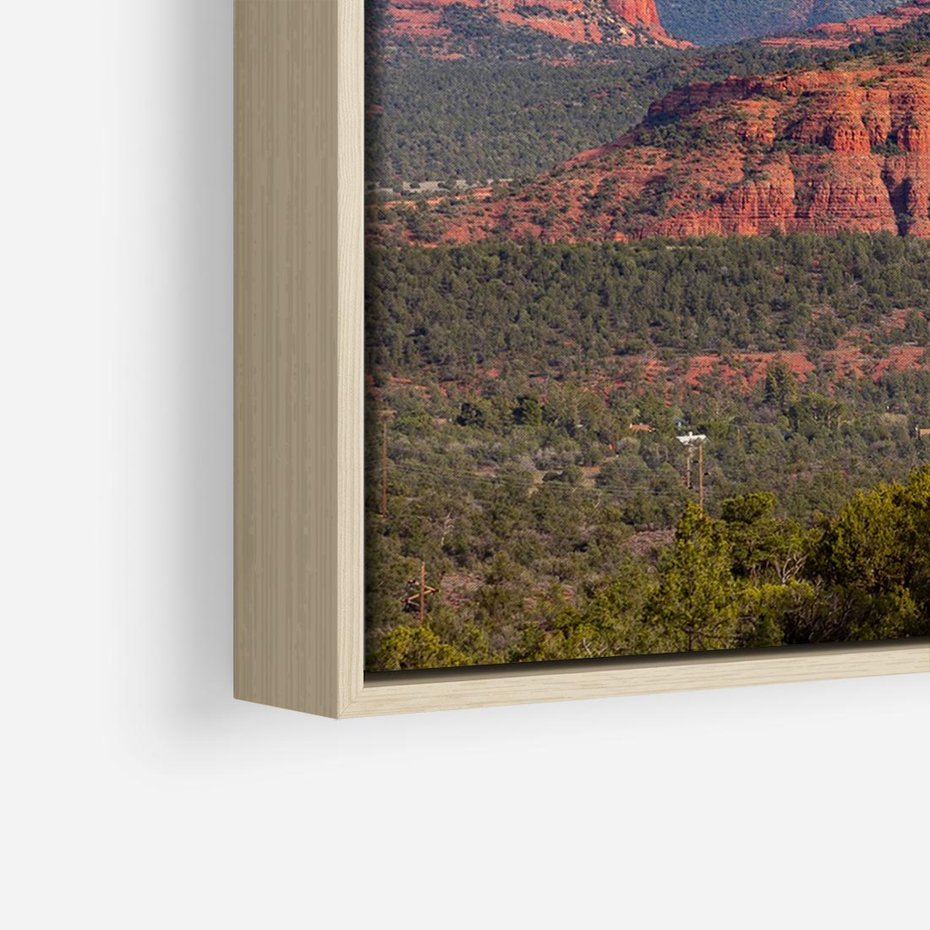 Obraz w ramie 70x50 - Majestatyczny Wielki Kanion - wielki kanion, perspektywa - rama drewno