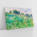 Obraz na płótnie 70x50 - "Łąka (La Prairie)" (1880) Pierre-Auguste Renoir - Reprodukcja - reprodukcja, obraz na płótnie