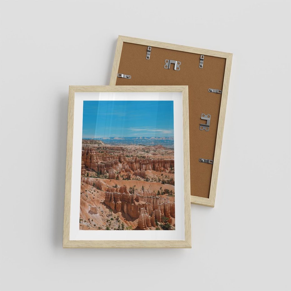 Plakat w ramie 30x40 - Wielki Kanion - wielki kanion, krajibraz - rama drewno