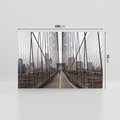 Obraz na płótnie 100x70 - Nowoczesna Linia - most, nowoczesna