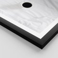 Plakat w ramie 30x40 - Prostota Rytuału - fotografia, minimalizm - rama czarna