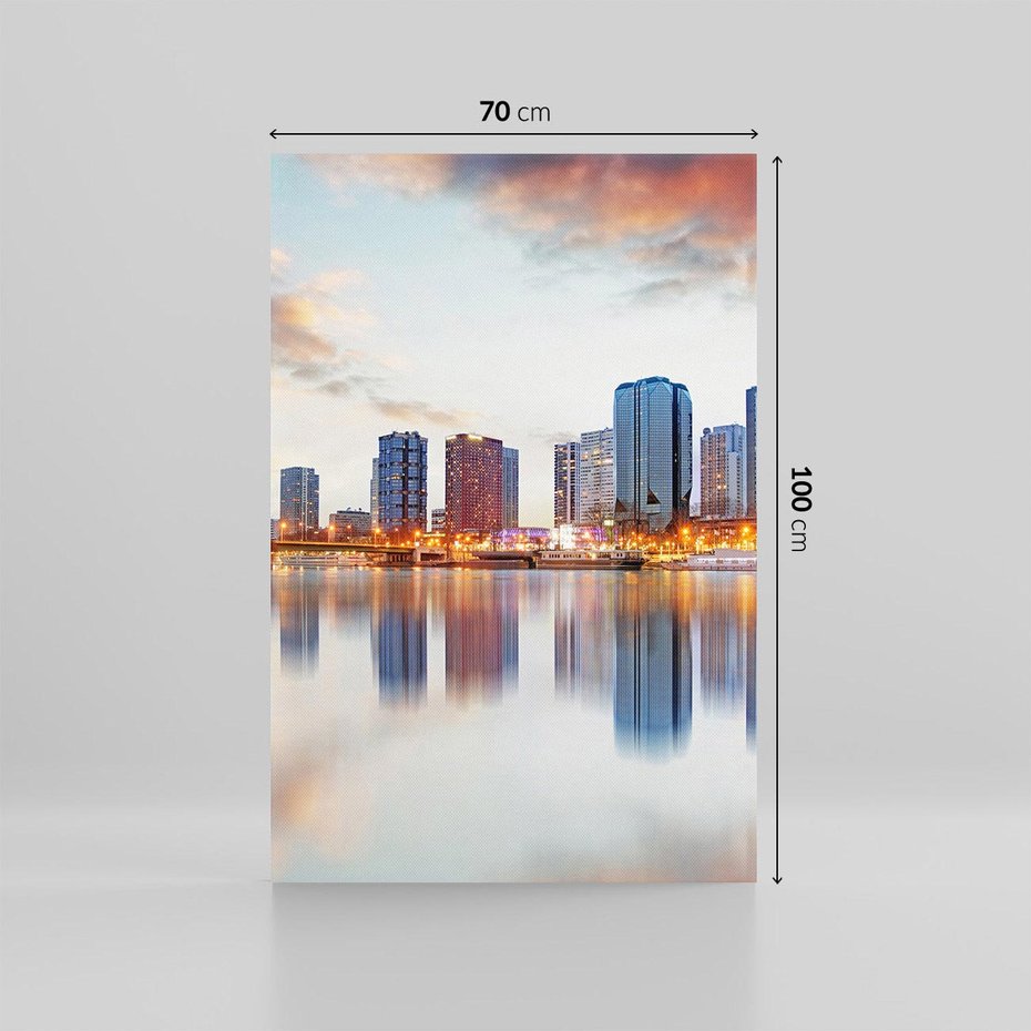 Obraz na płótnie 70x100 - miasto zakochanych - Paryż, Francja