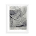 Plakat w ramie 50x70 - Architektura w trójwymiarowym wymiarze - architektura, 3D - rama biała