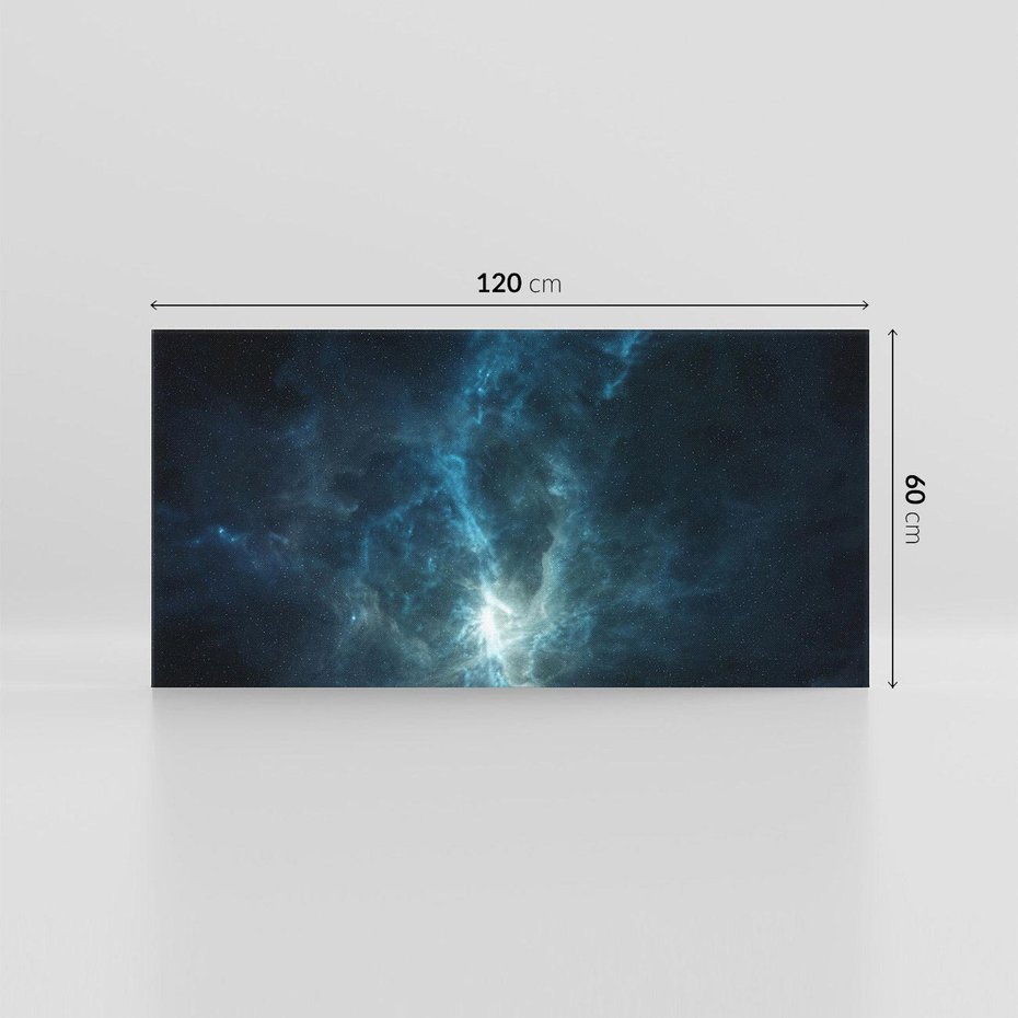 Obraz na płótnie 120x60 - Wędrówka przez galaktyki - ziemia, kosmos