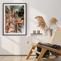 Plakat bez ramy 30x40 - Tropikalna Palma: Fotografia z Kokosami - palma kokosowa, kokosy