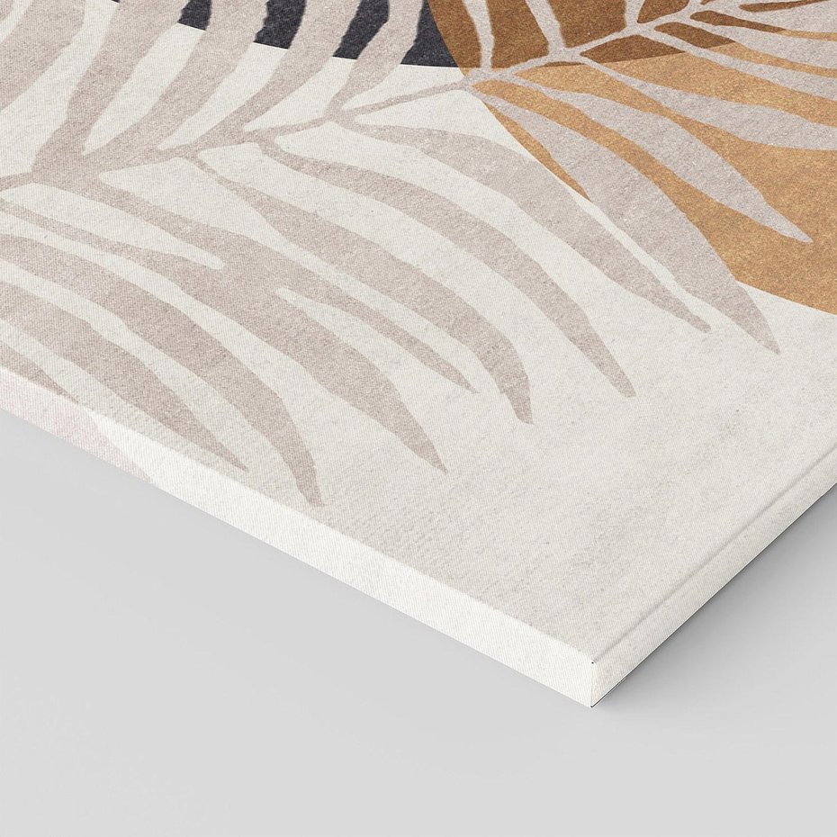 Obraz na płótnie 140x70 - Kompozycje ukrytych myśli - symetria, dwa koła po środku