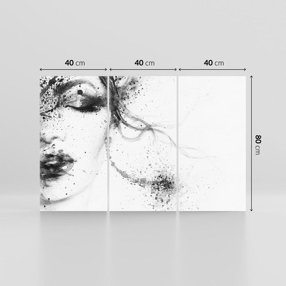 Obraz na płótnie 120x80 - Eksplozja Kolorów - akwarela, abstrakcja