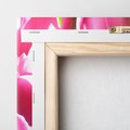 Obraz na płótnie 60x60 - Tulipany w pejzażu - tulipany, kwiaty