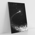 Obraz na płótnie 70x100 - Kometa wśród gwiazd - kometa, gwiazdy