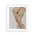 Plakat w ramie 40x50 - Suszone piękno - susz, suche - rama biała