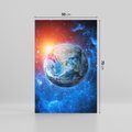 Obraz na płótnie 50x70 - Planeta w nieskończoności - ziemia, kosmos