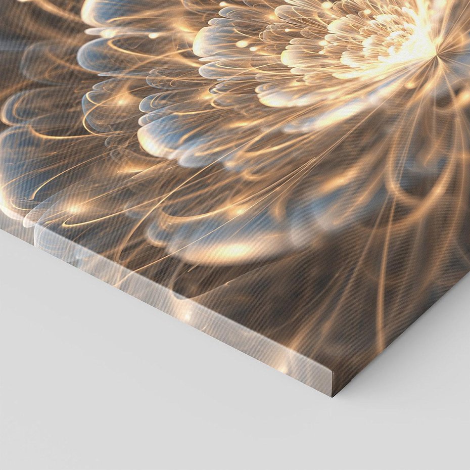 Obraz na płótnie 50x70 - Nowoczesny Kwiat - kwiat, nowoczesny