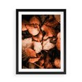 Plakat w ramie 50x70 - Jesienna Paleta - liście, jesień - rama czarna
