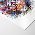 Plakat bez ramy 30x40 - Tygrys w graficznej oprawie - tygrys, grafika