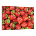 Obraz na płótnie 100x70 - Słodkie kuszenie - truskawki, owoce