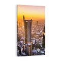 Obraz na płótnie 80x120 - Magiczny Frankfurt - miasto kontrastów - Frankfurt, Niemcy