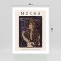 Plakat bez ramy 40x50 - Reprodukcja A.Mucha - Mucha, plakat z reprodukcją